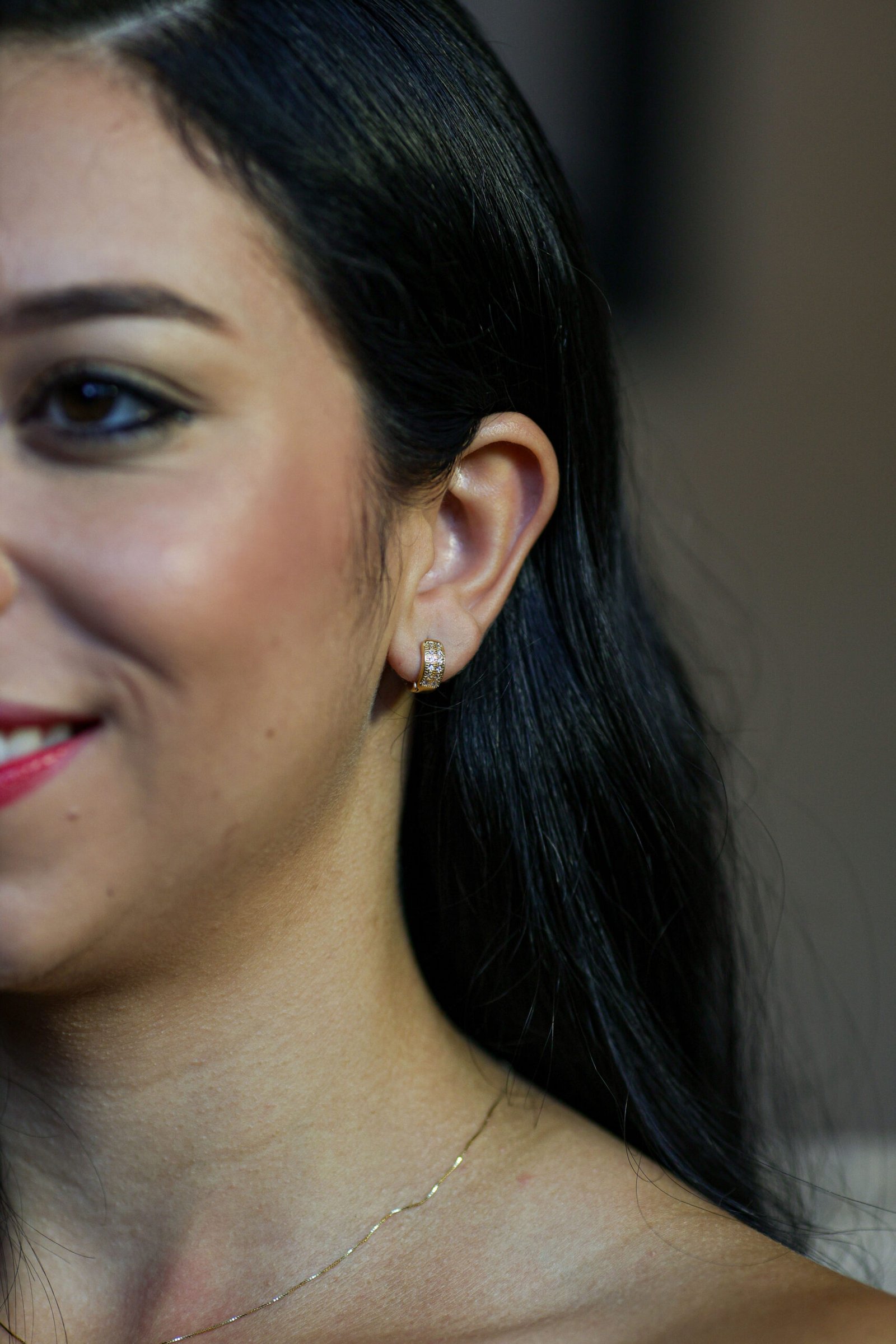 Argola Banho Ouro 18k