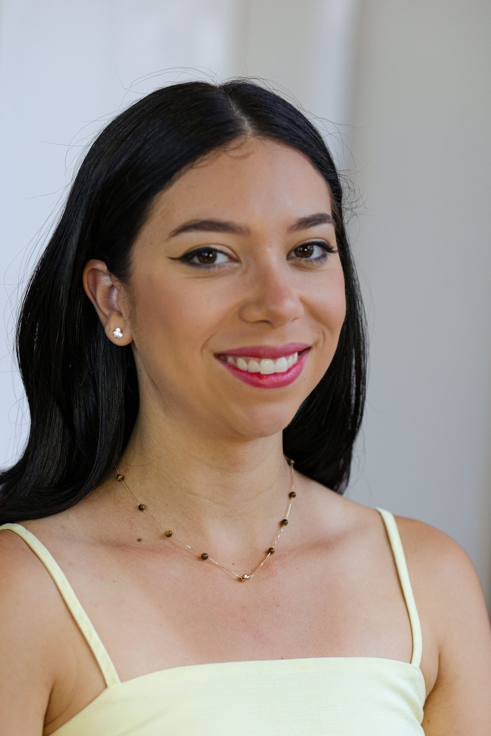 Colar Olho de Tigre Banho Ouro 18k - Imagem 3