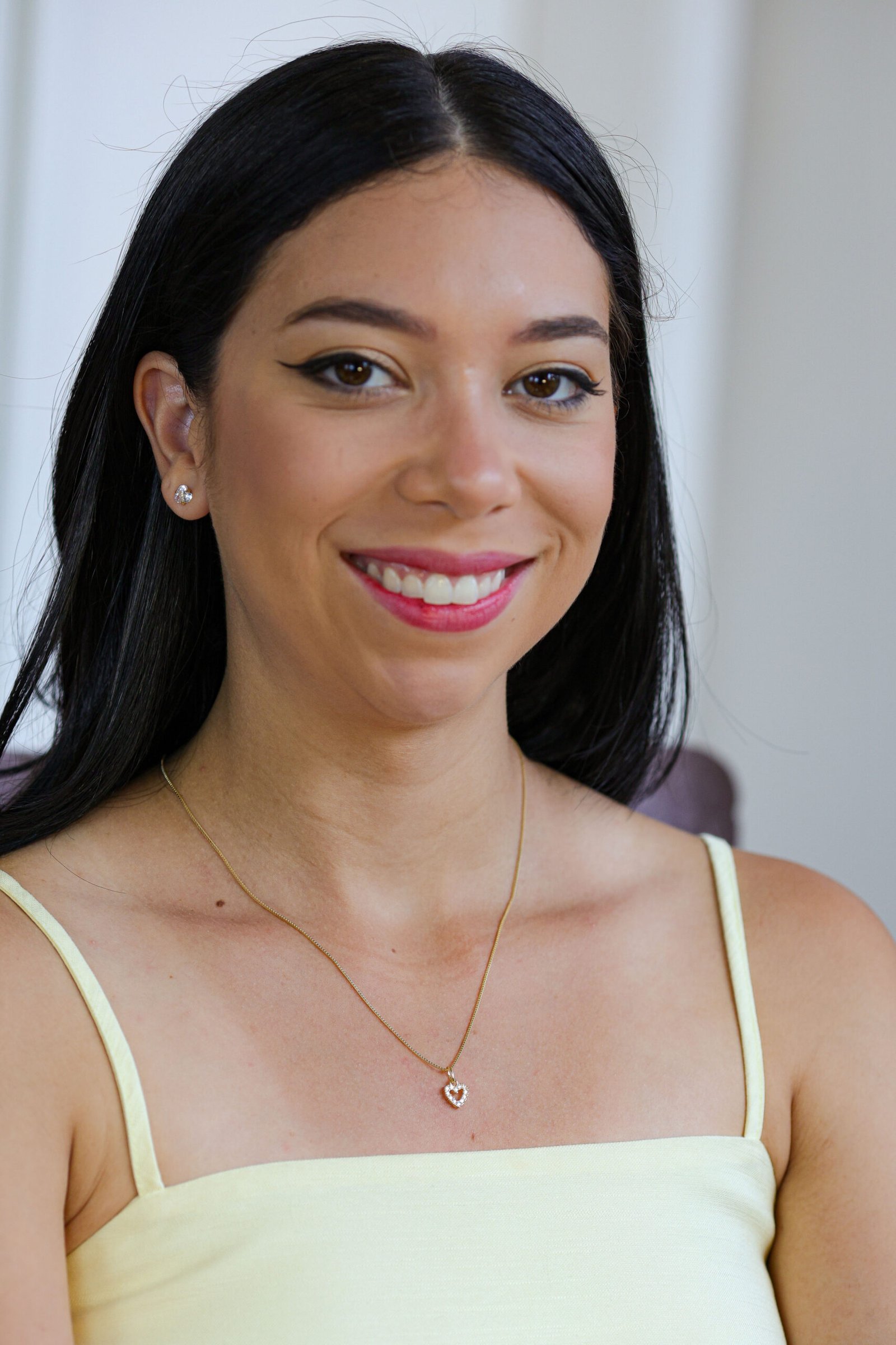 Colar Coração em Banho Ouro 18k com Zircônias - Imagem 4