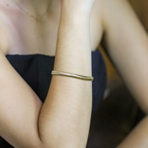 Pulseira Malha Snake Banho Ouro 18k